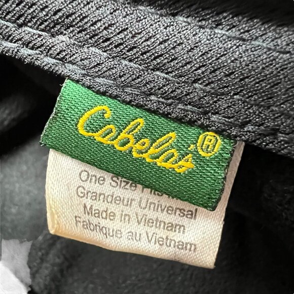 Cabela's Legendary Hunting Safety Blaze Orange Strapback Hat Cap Deer Skull - Picture 8 of 10